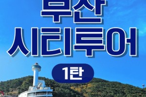 [상품코드 9249][ 부산당일여행 ]  [ KTX / SRT 기차여행 - 부산시티투어(1탄) - 태종대/송도케이블카/흰여울문화마을/산만디투어/자갈치시장 [중식제공]